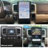 14.5inch Radio for Dodge RAM 1500/2500/3500 2013-2018 Upgrade,8-Core Qualcomm CPU QLED Touch Screen Stereo,CarPlay & Android Auto,Keep OEM Camera & SWC (Manual AC, 4+64GB) view 2