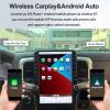 14.5inch Radio for Dodge RAM 1500/2500/3500 2013-2018 Upgrade,8-Core Qualcomm CPU QLED Touch Screen Stereo,CarPlay & Android Auto,Keep OEM Camera & SWC (Manual AC, 4+64GB) view 3
