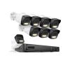 QDVOPHZA 3K 8CH PoE Security System 4/8PCS Bullet Cameras Color IR Night Vision Human Vehicle Detection Built-in Mic IP67 IP Camera(4PCS,8pcs Camera) view 1