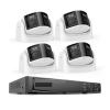 6MP Security Camera Dual Lens 8CH NVR Ultra HD POE Ai Human Detection CCTV Video Surveillance Kit 180 Degrees Panoramic(4PCS,19pcs As Shown) view 1