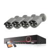 QDVOPHZA Video Surveillance System Camera 8CH 4MP POE, with Face Recognition and Recording Functions, IP Camera H.265 CCTV Vi(1t,8CH NVR and 8Cameras) view 2