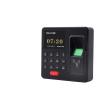 JOMRTS Clocking in Machine, Mini Biometric Fingerprint Access Control Keypad USB Time Attendance Clock Recorder Machine 1000 User for Employees (Zxe86 10 Card 1) view 2