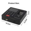 JOMRTS Clocking in Machine, Mini Biometric Fingerprint Access Control Keypad USB Time Attendance Clock Recorder Machine 1000 User for Employees (Zxe86 10 Card 1) view 4
