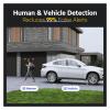 QDVOPHZA 12MP Dual Light Outdoor Surveillance Camera System Person/Vehicle Detection PoE Camera CCTV Video Security Kits(4T) view 2