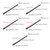 3/8 Screw Metal Extension Rod for Camera Tripods Microphone Stand Light Mount Rod Photography Live Streaming Metal Camping Light Tripods Adapter view 4