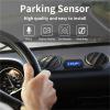Car Parking Sensor Kit with Auto Parktronic Reverse LED Monitor - 4 Sensors Radar Detection System with Backlight Display(White) view 3