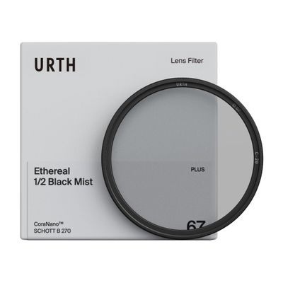 Urth 52mm Ethereal Black Mist  Diffusion Lens Filter (Plus+) - Cinematic Effect, 20-Layer Nano-Coated Light Dispersing Particles