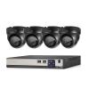 4K 8MP POE Security IP Camera System 8CH P2P AI Video Surveillance Kit Outdoor Human Detection Home 8MP Dome Camera CCTV Nvr Set(4PCS,8CH NVR 4PCS Camera_AU Plug) view 1