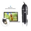 Chiyyak Portable Digital Microscope, 3 in 1 Magnifier Camera USB Type C Micro USB 1920x1440 for PC view 2