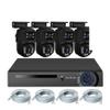 8CH 6MP HD POE Home Security Camera System Dual Lens Outdoor IP Camera Video Surveillance NVR Kit CCTV Human Detection(3T(),NVR and 4 White) view 2