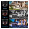 8CH 6MP HD POE Home Security Camera System Dual Lens Outdoor IP Camera Video Surveillance NVR Kit CCTV Human Detection(3T(),NVR and 4 White) view 4