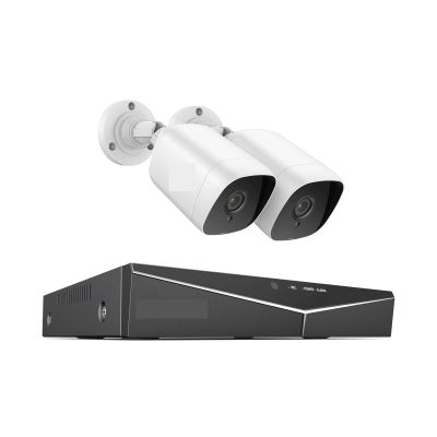1080P CCTV System 4CH Video Surveillance Kit for Home 1080P-N DVR 4PCS 1280TVL 1080P Outdoor Security Camera 1TB(4T,8pcs Side Brush)