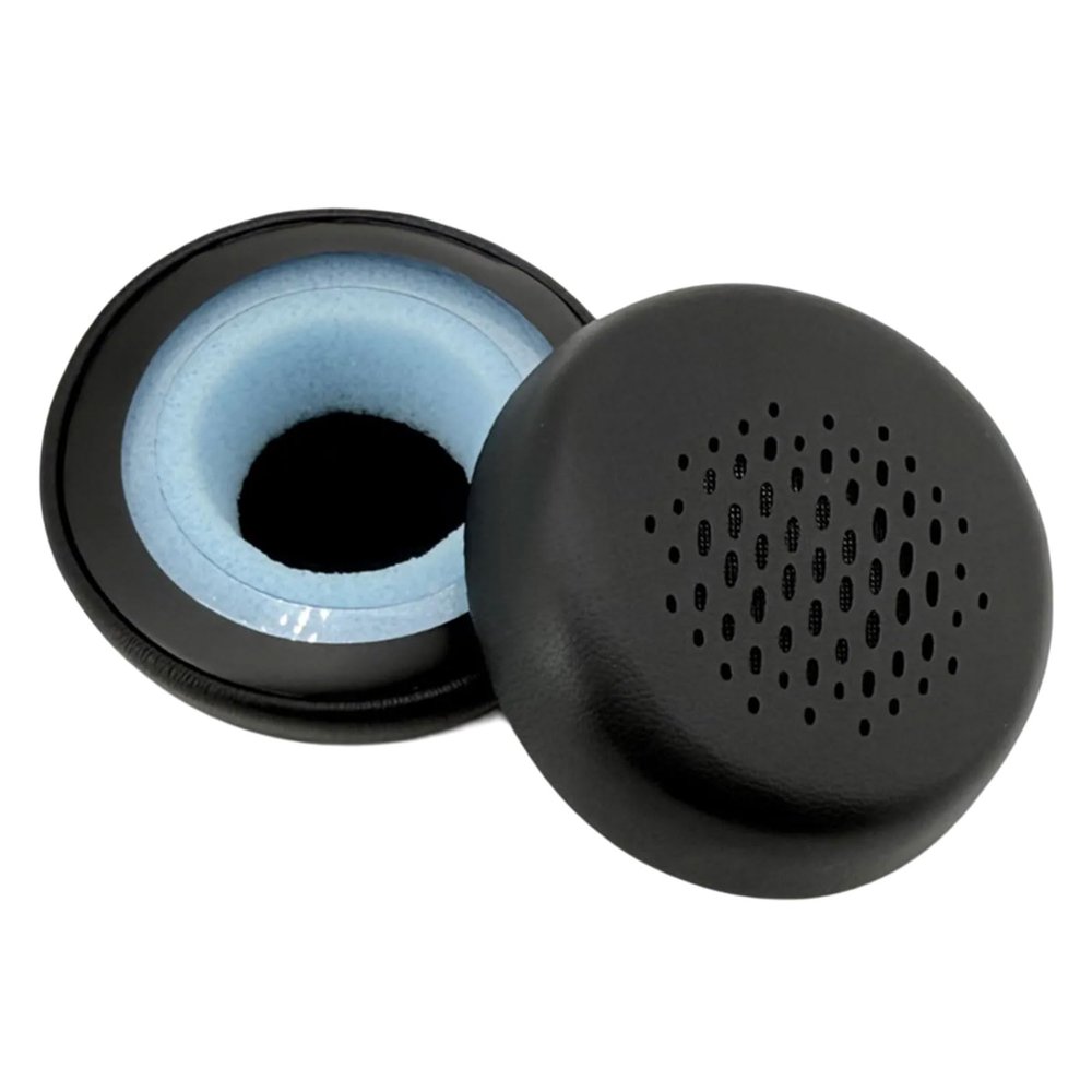 1 Pair Comfortable Ear Cushions Earphone Cover Protective Earcup Earpads for WL-3024 WH3024 Spare Earmuffs Protein Leather Ear Cushion