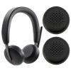 1 Pair Comfortable Ear Cushions Earphone Cover Protective Earcup Earpads for WL-3024 WH3024 Spare Earmuffs Protein Leather Ear Cushion view 4