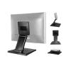 14-24" Desktop Monitor Holder With VESA Hole Folding TV Screen Stand Screen Mount Support Metal Bracket For Office Home School(White-Round) view 3