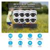 HD Face Detection 8CH 5MP NVR Kit Audio Vandal-Proof Dome POE IP Camera CCTV Security System Outdoor Video System Set(2T,4CH NVR and 2Cameras) view 3