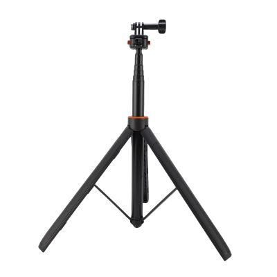 Sanpyl Action Camera Tripod: Magnetic Quick Release Selfie Stick & 63" Extendable Stand, Lightweight for X4 X3 Camera - Vlog Handle with Fast Release