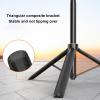 Sanpyl Action Camera Tripod: Magnetic Quick Release Selfie Stick & 63" Extendable Stand, Lightweight for X4 X3 Camera - Vlog Handle with Fast Release view 4
