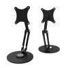 1PCS 4.5inch-15.6inch VESA Protable Monitor Stand 75mm VESA Monitor Desk Mount Single Monitor Stands Freestanding Fits view 1