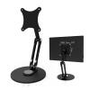 1PCS 4.5inch-15.6inch VESA Protable Monitor Stand 75mm VESA Monitor Desk Mount Single Monitor Stands Freestanding Fits view 2