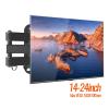20 Tiltable TV Wall Mount Bracket AccessoriesMultiple Angles Rotated Holder Universal TV Mounts For 14-24'' Computer Monitor Stand(Black) view 4
