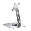 Aluminum Alloy Stand For Protable Monitor Table Bracket Adjustable Rotation M4 Screw Bases Strong Load Capacity Super Stable(Silver) view 1