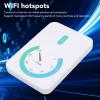 Yunir 4G LTE Pocket WiFi Router, Portable WiFi Hotspot with SIM Card Slot, Unlocked Mobile Modem for Travel Business Home view 2