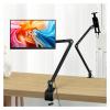 Adjustable Height Tablet Stand AccessoriesFor 15 16 Inch Screen Portable Monitor Desk Mount With Aluminum Long Rotating Arm view 2