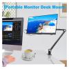 Adjustable Height Tablet Stand AccessoriesFor 15 16 Inch Screen Portable Monitor Desk Mount With Aluminum Long Rotating Arm view 4