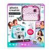 Photo Creator 3-in-1 Instant Camera for Kids  Pink; Camera, Instant Printer & Photo Booth with Fun Frames & Filters view 1