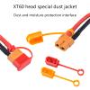 10pcs 60 Connector Covers 60 Connector Protective Caps Prevents Dirt and Short Circuits Insulating Covers for Cable Accessories view 2