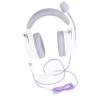 Aoaoy Wired USB Gaming Headset with 7.1 Surround Sound, Noise Canceling Microphone, Lightweight Over Ear Headphones for Immersive Gaming Experience (White) view 2