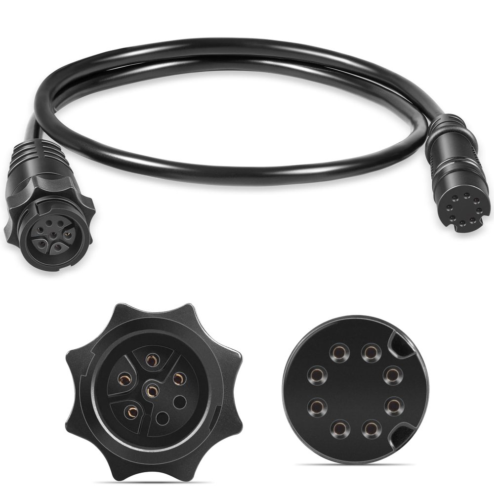 000-14068-001 7-Pin Transducer to Fishfinder and Chartplotter Adapter Cable Fits for Lowrance Hook/Reveal & Cruise