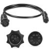 000-14068-001 7-Pin Transducer to Fishfinder and Chartplotter Adapter Cable Fits for Lowrance Hook/Reveal & Cruise view 1