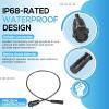 000-14068-001 7-Pin Transducer to Fishfinder and Chartplotter Adapter Cable Fits for Lowrance Hook/Reveal & Cruise view 3