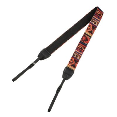 88JUNYh Camera Strap for Women Camera Shoulder Neck Strap Multi-color Series PU Leather Vintage Adjustable Belt(Color 1)