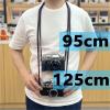 88JUNYh Camera Strap for Women Universal 95cm 125cm Retro Camera Leather Shoulder Neck strap(Brown 95cm) view 3