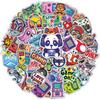 100pcs Gaming Stickers  Gamer Waterproof Vinyl Sticker for Kids, Teens, Laptop, Water Bottle, Phone, Skateboard, Console view 1
