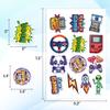 100pcs Gaming Stickers  Gamer Waterproof Vinyl Sticker for Kids, Teens, Laptop, Water Bottle, Phone, Skateboard, Console view 4