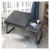 Adjustable Folding Laptop Table with Fan for Bed & Sofa - Simple Portable Computer Desk (Color: D) - Ideal for Home & Office Use view 1