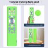 [2-Pack] New Replacement ERF6A80 ERF6G80H ERF6F80H Remote Control Cover Compatible for Hisense U6 U7 U8 U9 Series Smart TV Remote, Silicone Controller Case Sleeve (Glow-in-The-DarkGreen/Pink) view 3