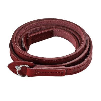 88JUNYh Camera Strap for Women Universal 95cm 125cm Retro Camera Leather Shoulder Neck strap(Red 95cm)