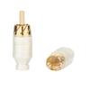 4PCS R1761 Gold Plated R/*C*A Plug Audio Adapter Connector AV Cable Professional Accessories(R1761) view 4