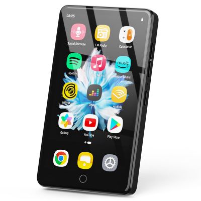 144GB MP3 Player with WiFi & Bluetooth, 4.02 IPS HD Touch Screen, MP4 Player with Speakers, Music Player for Kids, Android Music Player Preloaded with Spotify, Deezer, Play Store