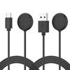2 Pack USB A+USB C Magnetic Charger Cable for Google Pixel Watch 3 / Pixel Watch 2 Charger, Fast Charging Cable Cord Magnetic Dock Stand for Pixel 2/3 (Black/Black) view 1
