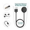 2 Pack USB A+USB C Magnetic Charger Cable for Google Pixel Watch 3 / Pixel Watch 2 Charger, Fast Charging Cable Cord Magnetic Dock Stand for Pixel 2/3 (Black/Black) view 3