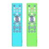 [2-Pack] New Replacement ERF6A80 ERF6G80H ERF6F80H Remote Control Cover Compatible for Hisense U6 U7 U8 U9 Series Smart TV Remote, Silicone Controller Case Sleeve (Glow-in-The-DarkBlue/Green) view 1