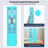 [2-Pack] New Replacement ERF6A80 ERF6G80H ERF6F80H Remote Control Cover Compatible for Hisense U6 U7 U8 U9 Series Smart TV Remote, Silicone Controller Case Sleeve (Glow-in-The-DarkBlue/Green) view 3