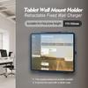 EMONITA ClipDock Wall Mount with Charger for iPad Air/Pro and Tablets Height 6.8-7.2 Inch, Anti-Theft view 2
