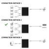 1 to 4 Gigabit Ethernet Splitter 1000Mbps RJ45 Hubs for Connecting Multiple Devices Like Computers and TVs USB C Powered Splitter view 4